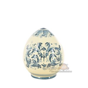 Uovo h 12 liscio s. d'arte mono blu