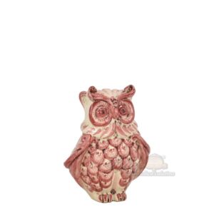 Gufo h 15 mono bordeaux - Bomboniera