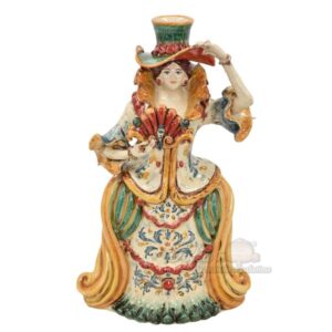 Lumiera grande h 40 decoro sicily femmina