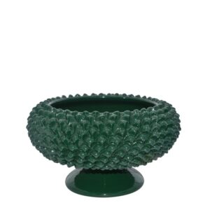 Alzata a pigna tonda 1°M Ø 26 verde antico