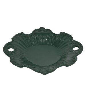 Centrotavola barocco 2° M 38x33 verde antico