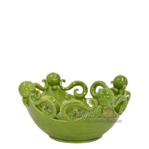 Centrotavola pallina Ø 25 verde foglia