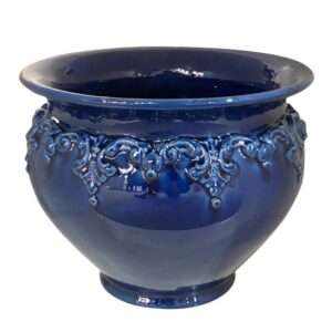 Cachepot Ø 20 plastico sofia blu intenso