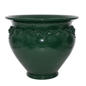 Cachepot Ø 40 plastico sofia verde antico