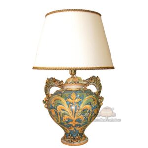 Lume palla c/manici pesci h 35 plastico sofia ornato calatino