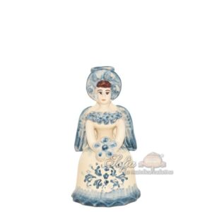 Matriangela h 13 mono blu - Bomboniera