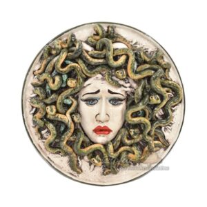 Piatto medusa Ø 45 madreperla colorato