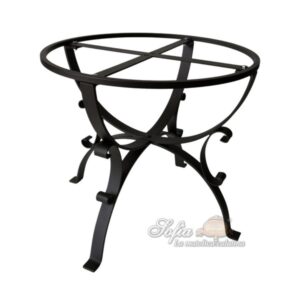 Piede in ferro Ø 80 h 72 cm