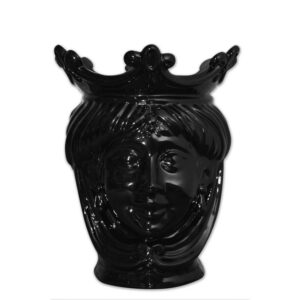 Testa h 25 liscia black line lucido femmina