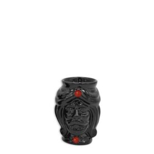 Testa h 10 c/perline rosse black line maschio
