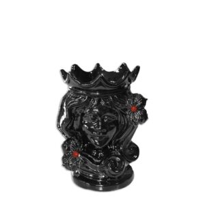 Testa h 15 c/perline rosse black line femmina