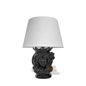 Lume a testa h 15 limoni black line femmina (h35 c/paralume Ø20)