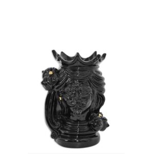 Testa h 15 limoni black/gold s/espressione maschio