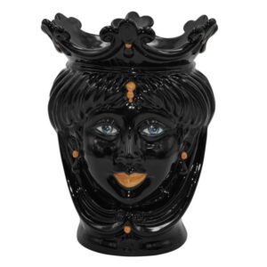 Testa h 25 liscia black orange femmina