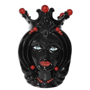 Testa h 38 black red femmina