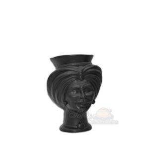 Testa h 16 corona liscia tuareg black opaco maschio - Bomboniera