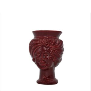 Testa h 16 corona liscia tuareg bordeaux femmina - Bomboniera