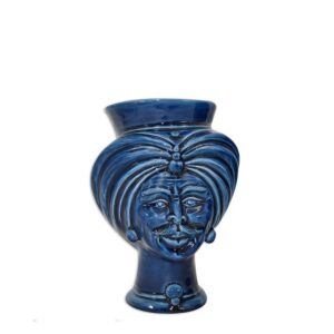 Testa h 16 corona liscia tuareg blu intenso maschio - Bomboniera