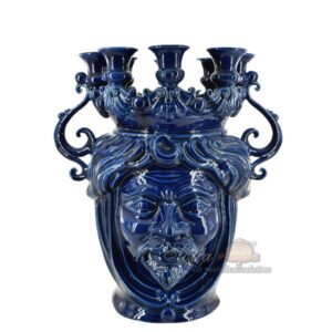Testa a candeliere h 40 blu intenso maschio