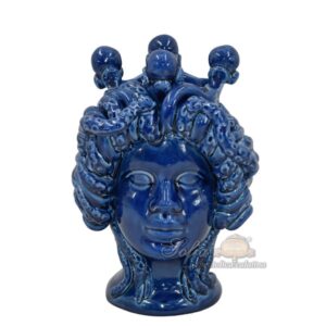 Testa h 22 tritone c/corona blu intenso femmina