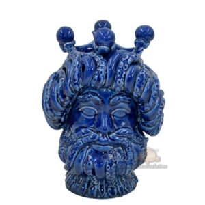 Testa h 22 tritone c/corona blu intenso maschio