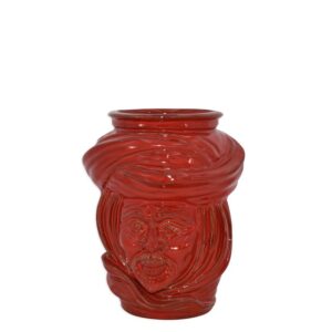 Testa h 20 tuareg corona liscia rosso fuoco maschio (selenio)