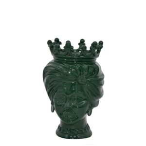 Testa h 20 tuareg verde antico femmina