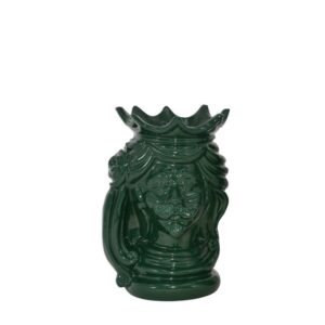 Testa h 15 verde antico maschio - Bomboniera
