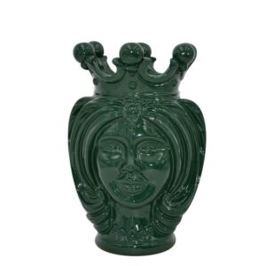 Testa h 25 turbante verde antico femmina