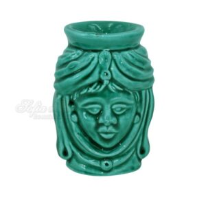 Testa h 10 verde smeraldo femmina - Bomboniera
