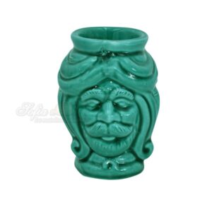 Testa h 10 verde smeraldo maschio - Bomboniera