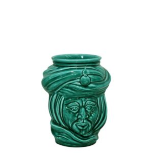 Testa h 20 tuareg corona liscia verde smeraldo maschio
