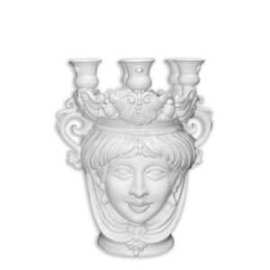Testa a candeliere h 25 white line femmina