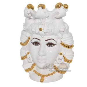 Testa h 42 ricca white/gold femmina
