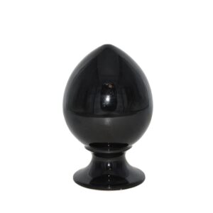 Uovo c/piede h 15 black line