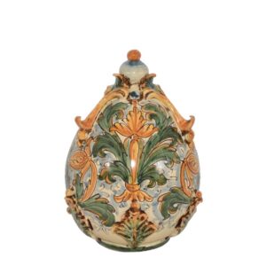 Uovo h 22 plastico sofia linea floreale