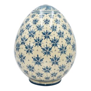 Uovo h 35 liscio linea stars mono blu