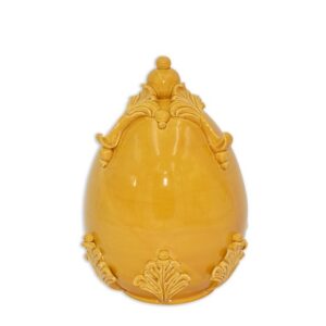 Uovo h 22 plastico sofia senape