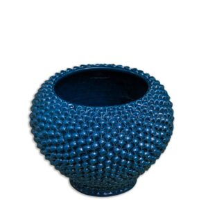 Cachepot a pigna Ø 33 blu intenso