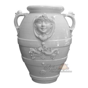 Giara c/testa di moro in serie limitata h 67 white line
