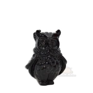 Gufo h 15 black line - Bomboniera
