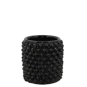 Cilindro a pigna h 14 black line