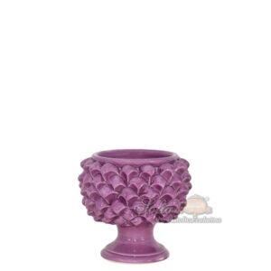 Vaso mezza pigna Ø 10 glicine - Bomboniera