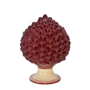 Pigna artigianale h 20 mono bordeaux