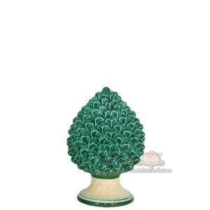 Pigna artigianale h 20 mono verde