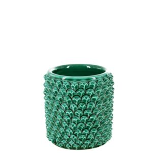 Cilindro a pigna h 10 verde smeraldo - Bomboniera
