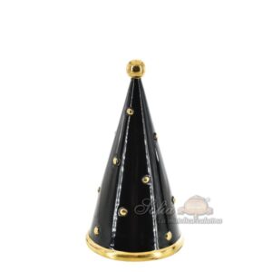 Albero cono 2°M h 20 black/gold