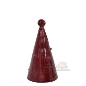 Albero cono 2°M h 20 linea bordeaux