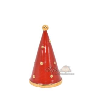 Albero cono 1°M h 15 rosso/oro