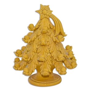Albero di natale 3°M h 25 senape